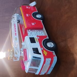 Fire Truck Toy with Ladder - Red